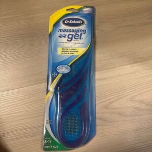 Dr Scholls Massaging Gel Insoles Mens‎ Size 8 13 Dual Wave Technology